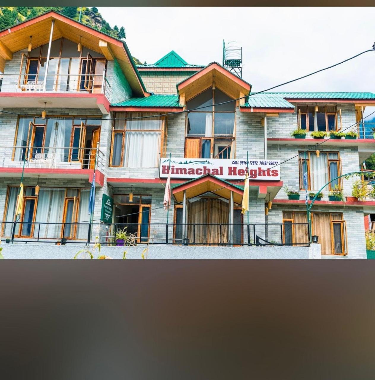 Hotel Himachal Heights Манали Экстерьер фото